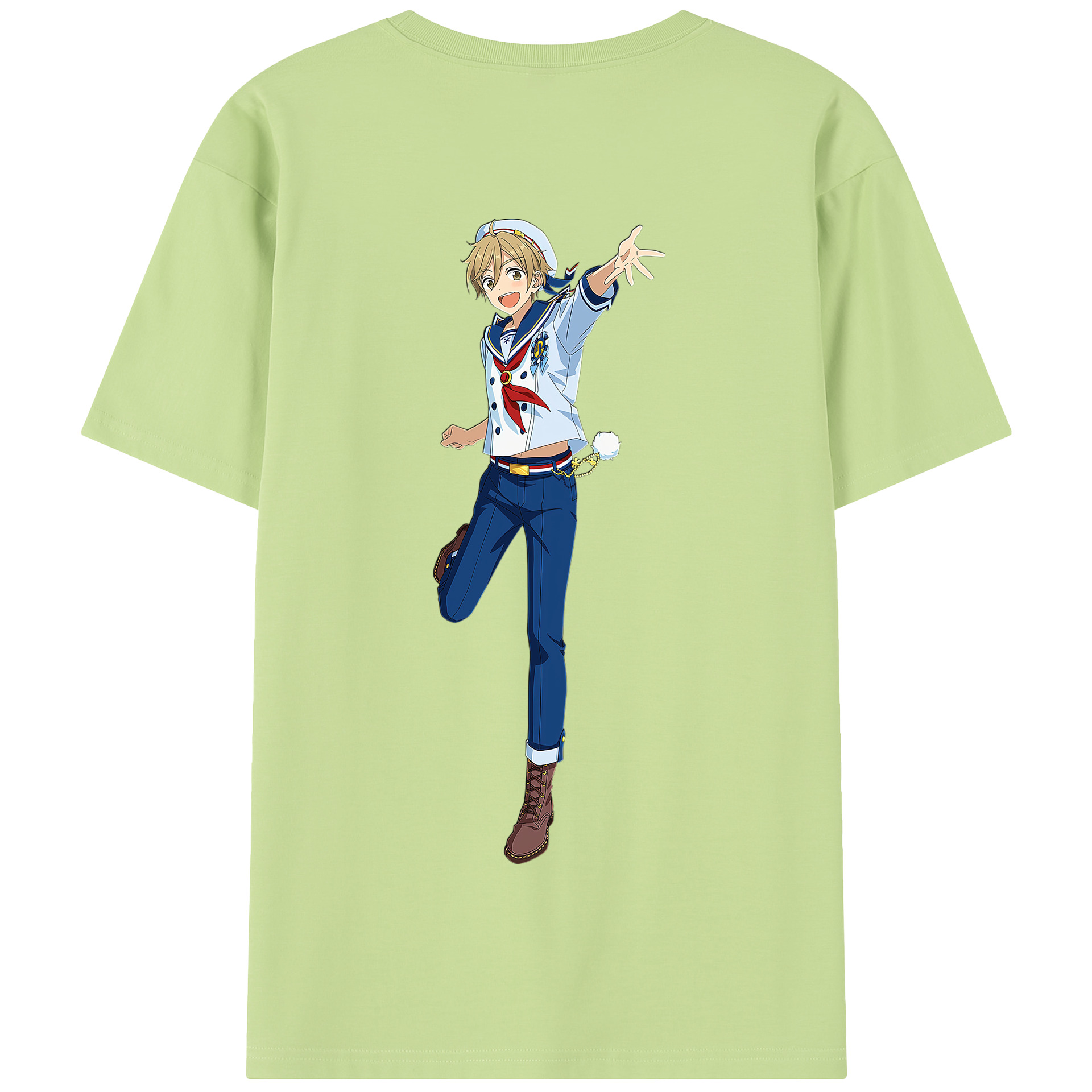 （画像用） あんさんぶるスターズ! Ensemble Stars 綿100％半袖Tシャツ（背面プリント）